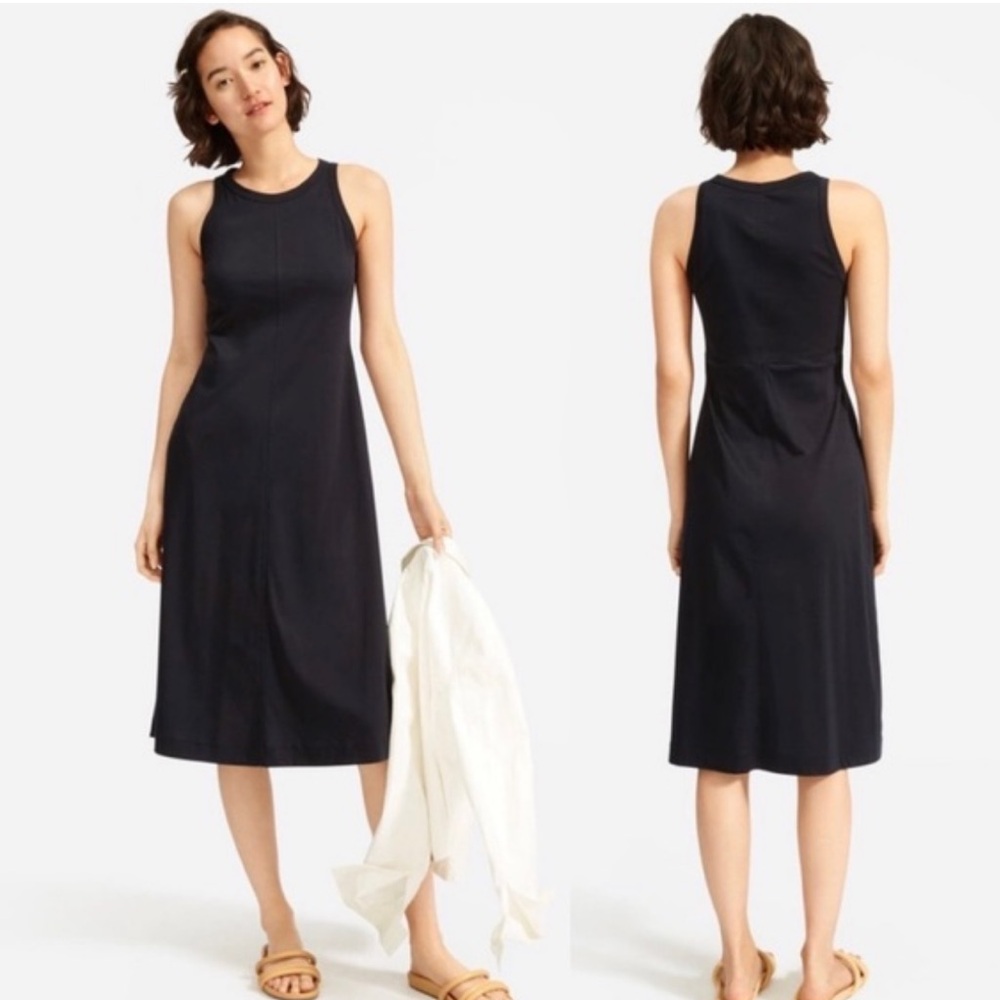 Elegant Black Sleeveless Dress